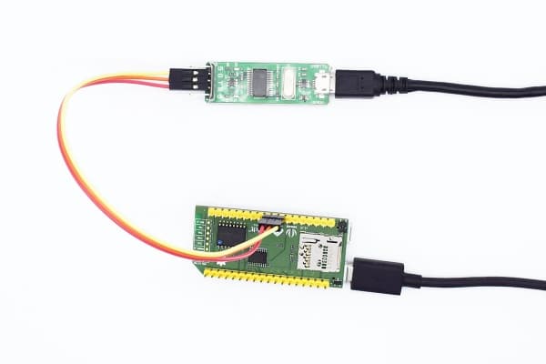 Linkit com conversor serial