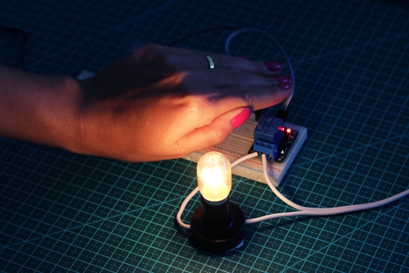 Teste sensor de luz LDR