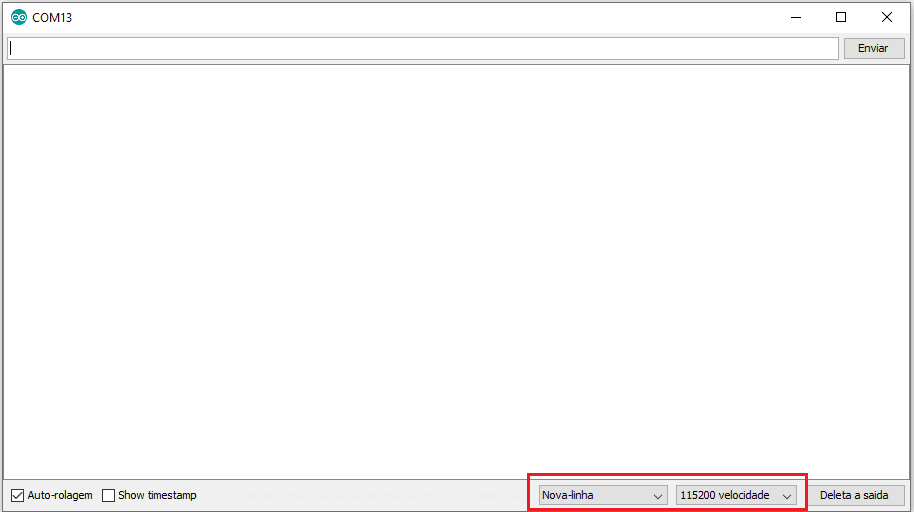serial monitor para câmera IP