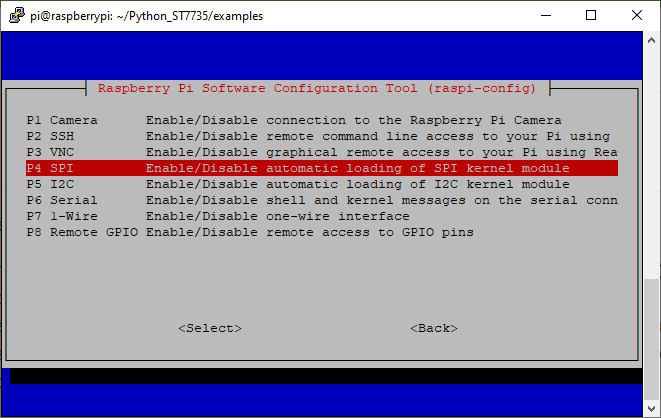 configurando display lcd na raspberry pi passo 2