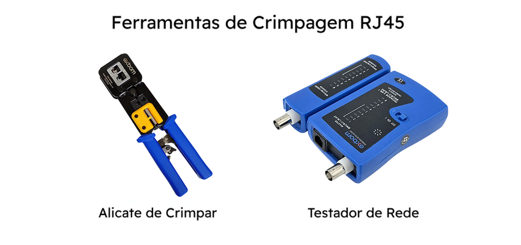 Crimpagem do RJ45