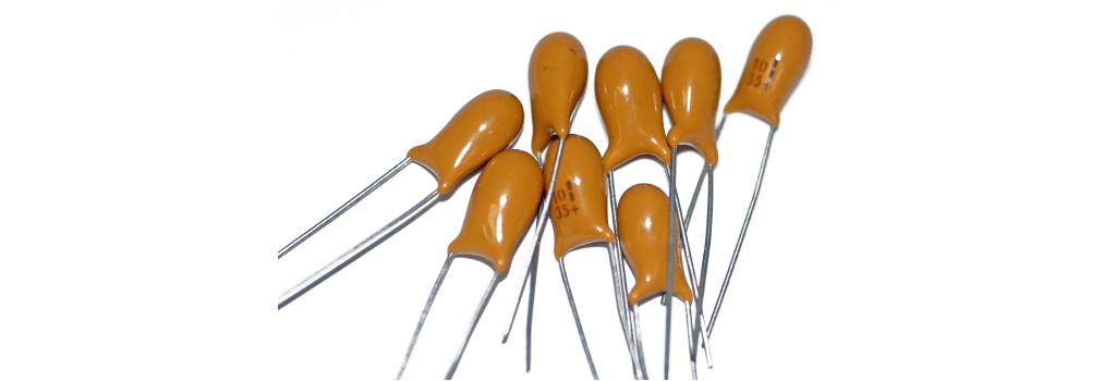 O que é capacitor de tântalo