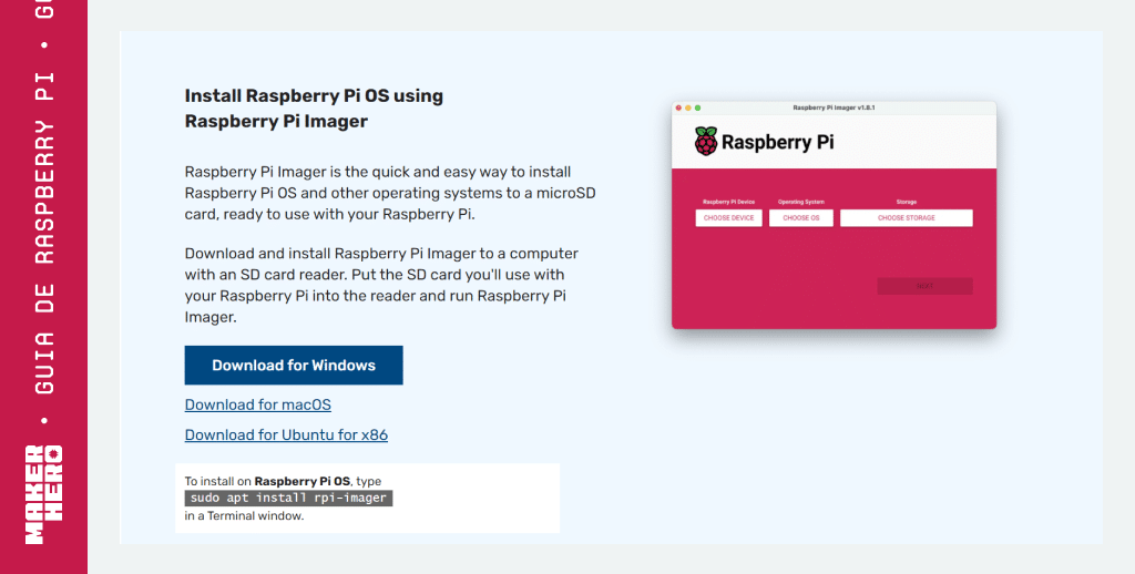 Instalação do Raspberry Pi OS Lite (64-bit)