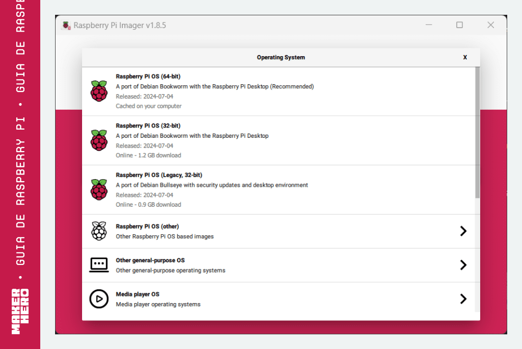 Configurando a conexão SSH no Raspberry Pi Imager