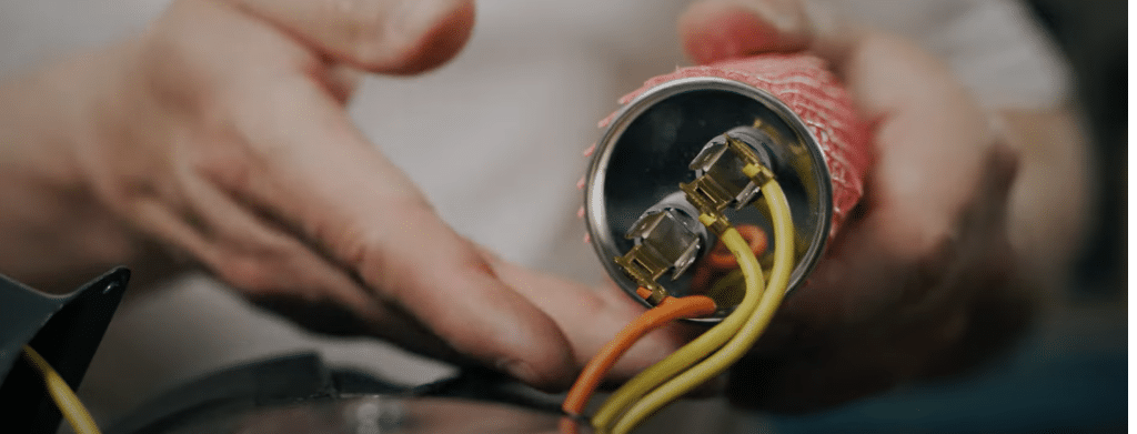 Conectando o capacitor de partida