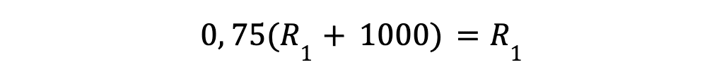 Calculo Exercício 2 - divisor de corrente