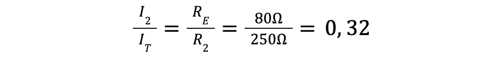 Calculo Exercício 3 - divisor de corrente