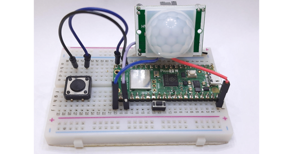 alarme com aviso por WhatsApp usando a Raspberry Pi Pico 2 W