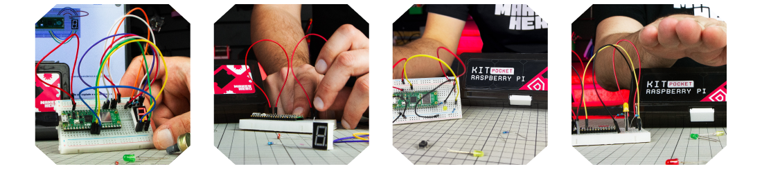 Kit Pocket Raspberry pi - projetos