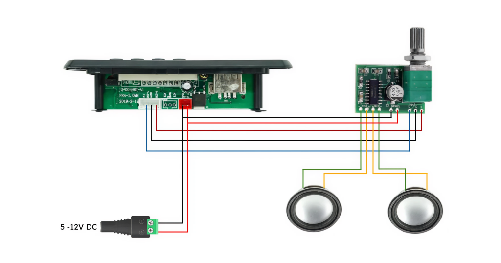 Placa Decodificadora MP3 Bluetooth: Como montar um sistema de som completo