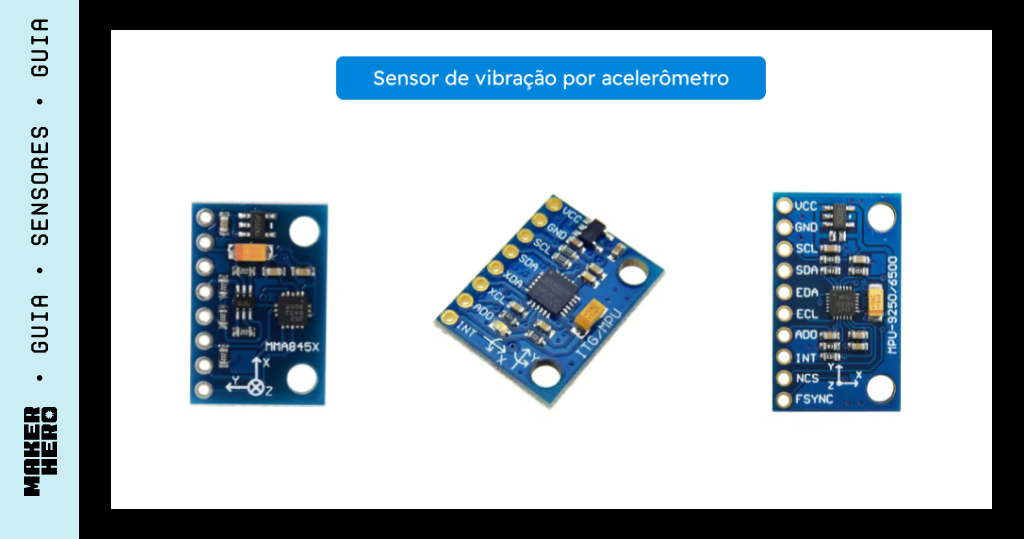 Sensor de vibração por acelerômetro