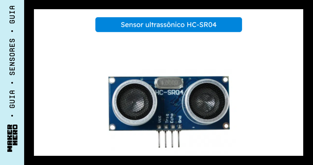 Sensor ultrassônico: HC-SR04