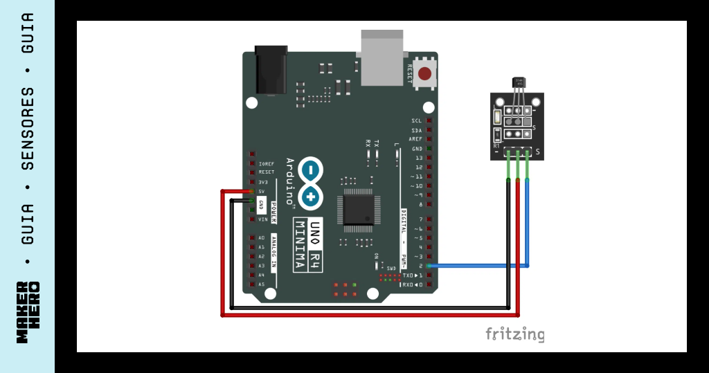 sensor de efeito Hall com Arduino