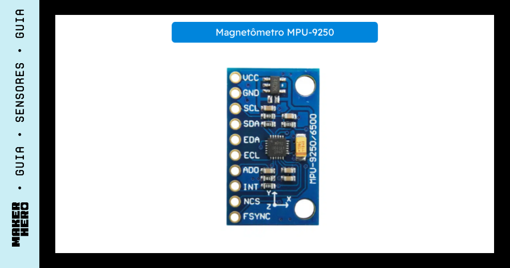 Sensor magnético MPU-9250