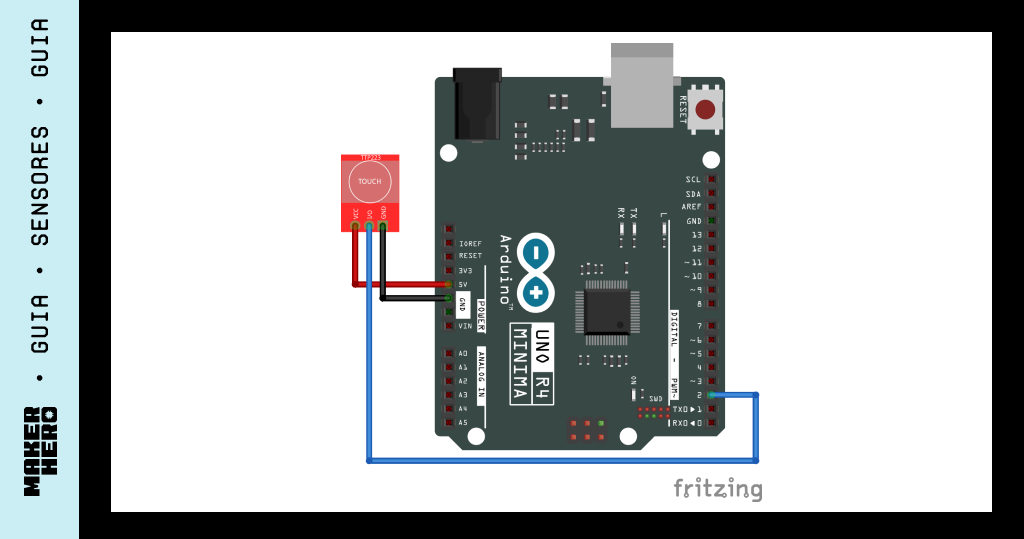 sensor capacitivo com arduino