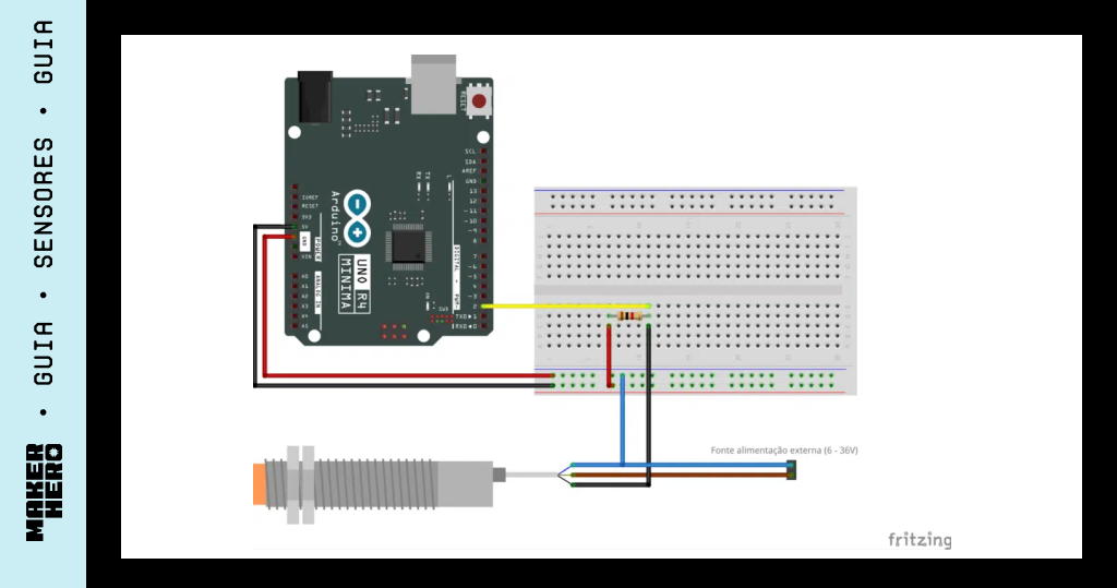 Sensor de proximidade capacitivo com Arduino