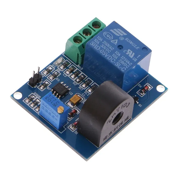 Sensor de Corrente AC 5A com Relé Ajustável
