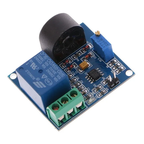 Sensor de Corrente AC 5A com Relé Ajustável