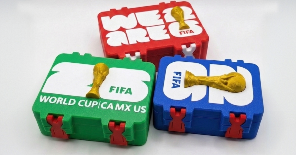 impressão 3D copa do mundo