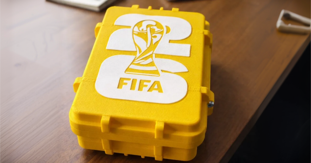 impressão 3D copa do mundo