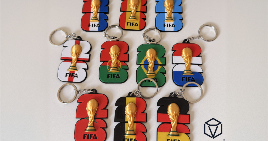 impressão 3D copa do mundo