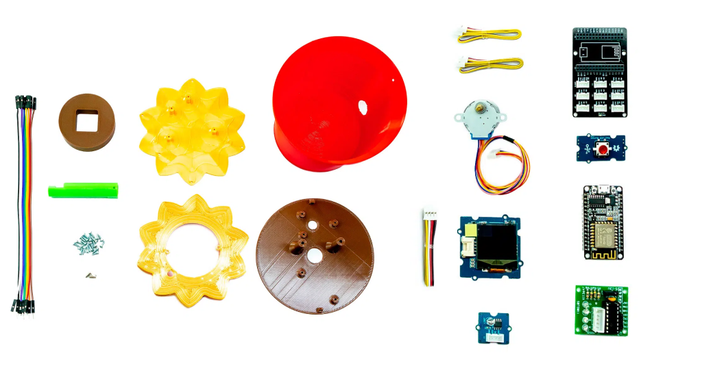 Girassol Seguidor de Luz com ESP8266