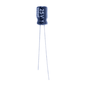 Capacitor Eletrolítico 100µF 25V