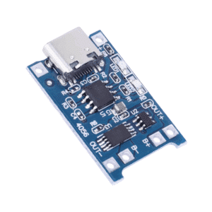 Módulo Carregador de Bateria de Lítio TP4056 (USB-C)