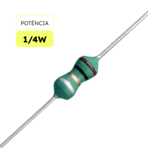 Indutor Axial 1µH 0307 1/4W