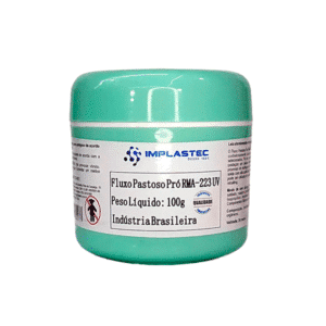 Fluxo de Solda RMA223 UV Implastec 100g
