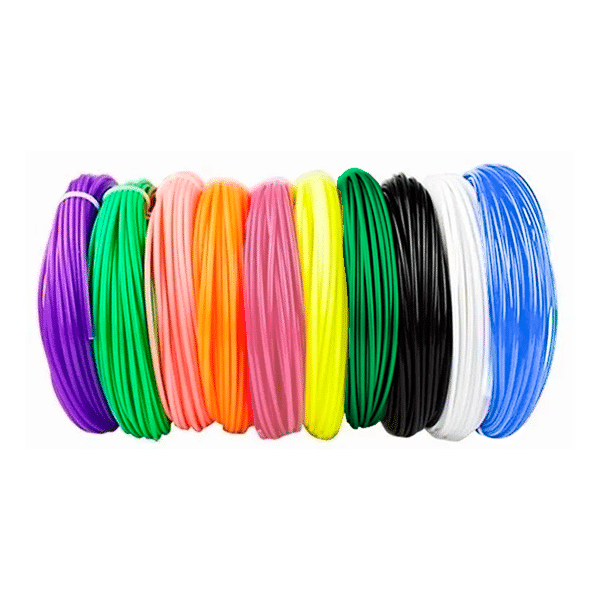 Filamento PLA para Caneta 3D 10 Cores - 100m