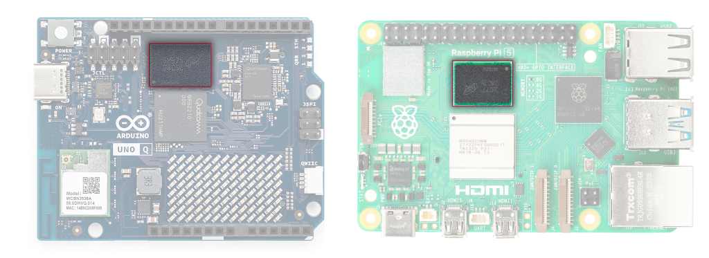 Arduino Uno Q vs Raspberry Pi 5: qual você deve comprar?