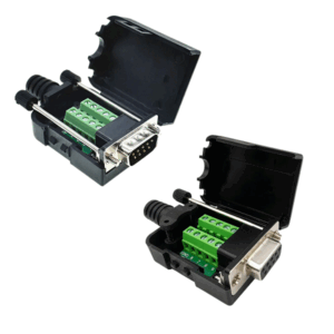 Conector DB9 com Borne